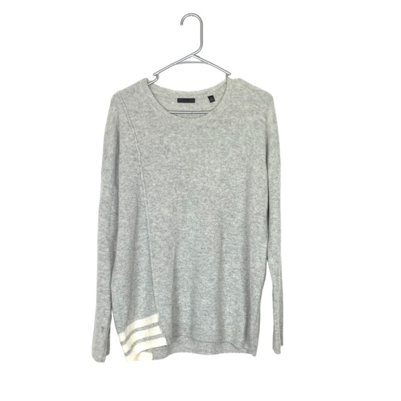 ATM cashmere sweater striped detailing size small luxury soft - Picture 1 of 7